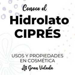 Hidrolato de cipres