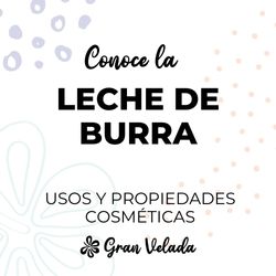 Leche de burra en polvo