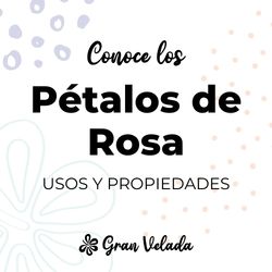 Petalos de rosa seca