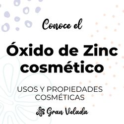 Oxido de zinc cosmetico