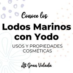 Lodos marinos con yodo