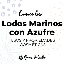 Lodos termales con azufre