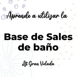 Sales de baño base