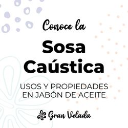 Sosa caustica para jabones 1 kg