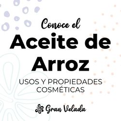 Aceite de arroz conservante y antioxidante