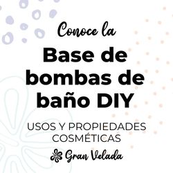 Base de bombas de baño DIY