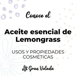 Aceite esencial de lemongrass