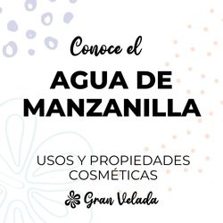 Agua de manzanilla