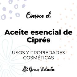 Aceite esencial de cipres