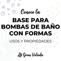 Base para bombas de baño con formas