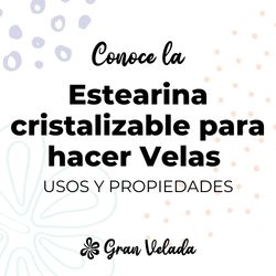 Estearina cristalizable por mayor