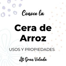 Cera de arroz