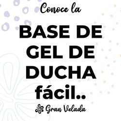 Base para hacer gel de ducha facil por mayor
