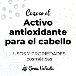 Activo antioxidante para el cabello