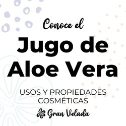 Jugo de aloe vera
