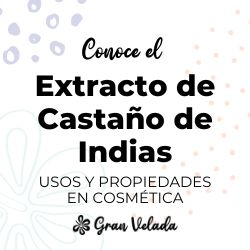 Extracto de castaño de indias